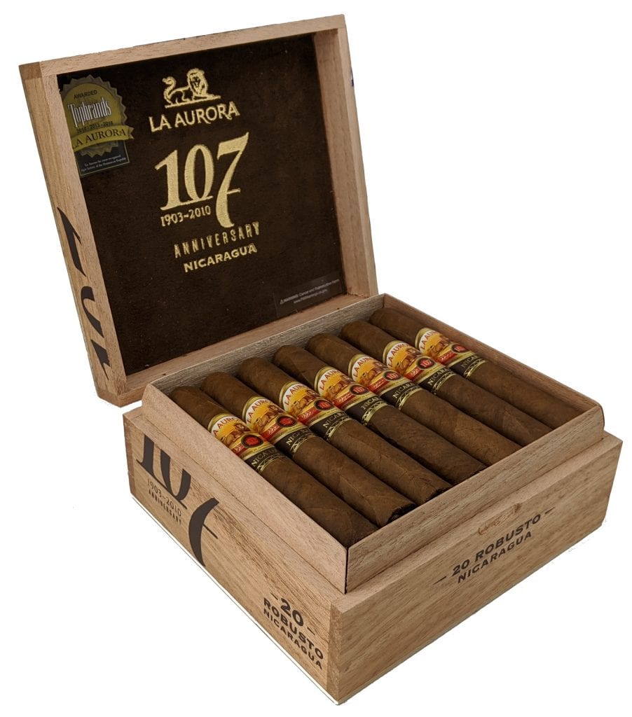 La Aurora 107 Nicaragua Robusto Bx/ 20